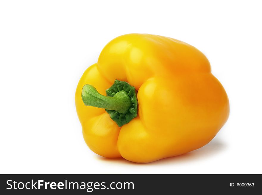 Sweet pepper isolated on white. Sweet pepper isolated on white