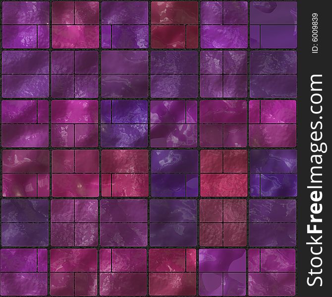 Seamless purple hilly tiles