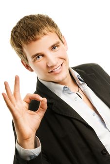 Handsome Young Man Royalty Free Stock Photography
