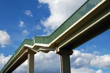 Modern Bridge Royalty Free Stock Images