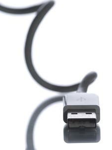 USB Wire Stock Photo USB Wire Stock Photo