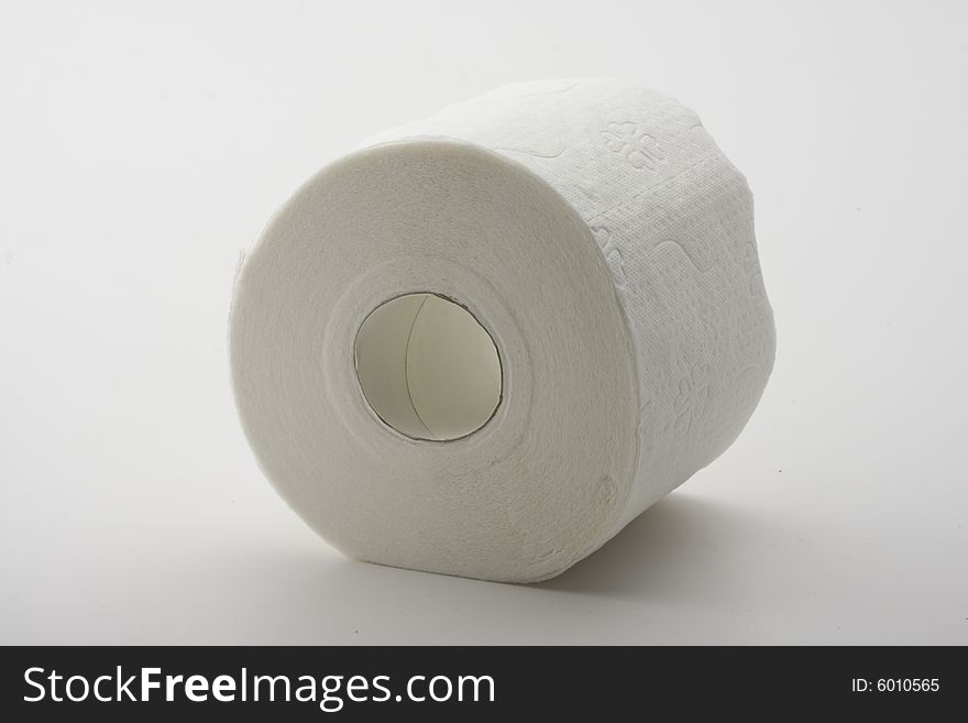 Single roll of toilet paper