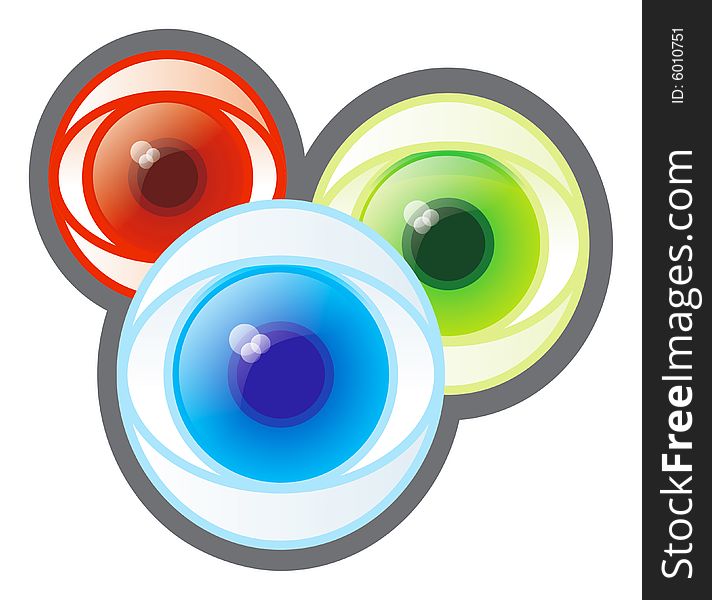 RGB 3 Eye Balls