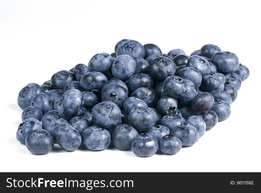 Blueberries In A Group
