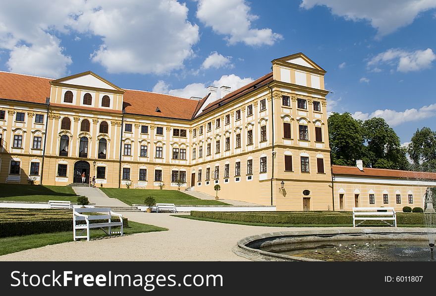 Baroque chateau -JaromÄ›Å™ice nad Rokytnou (czech republic)