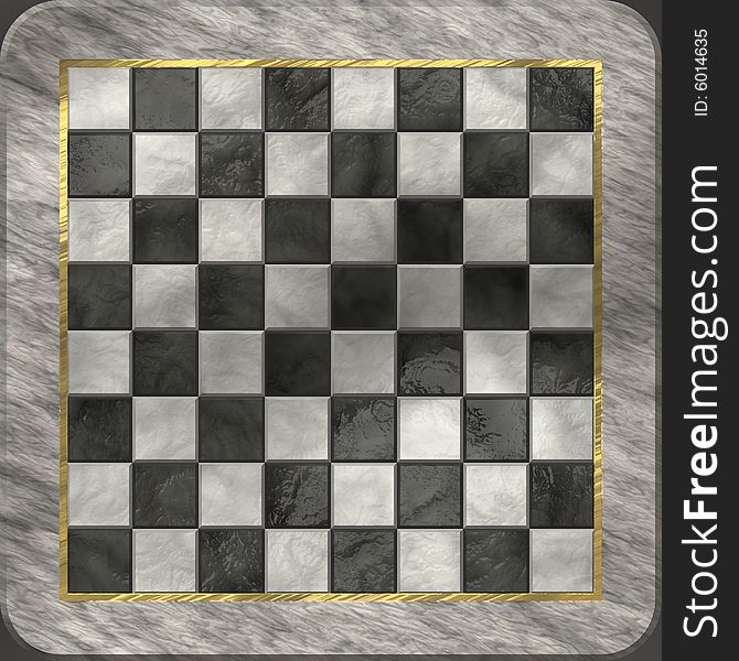 Old, elegant, photor ealistic  chessboard. Old, elegant, photor ealistic  chessboard