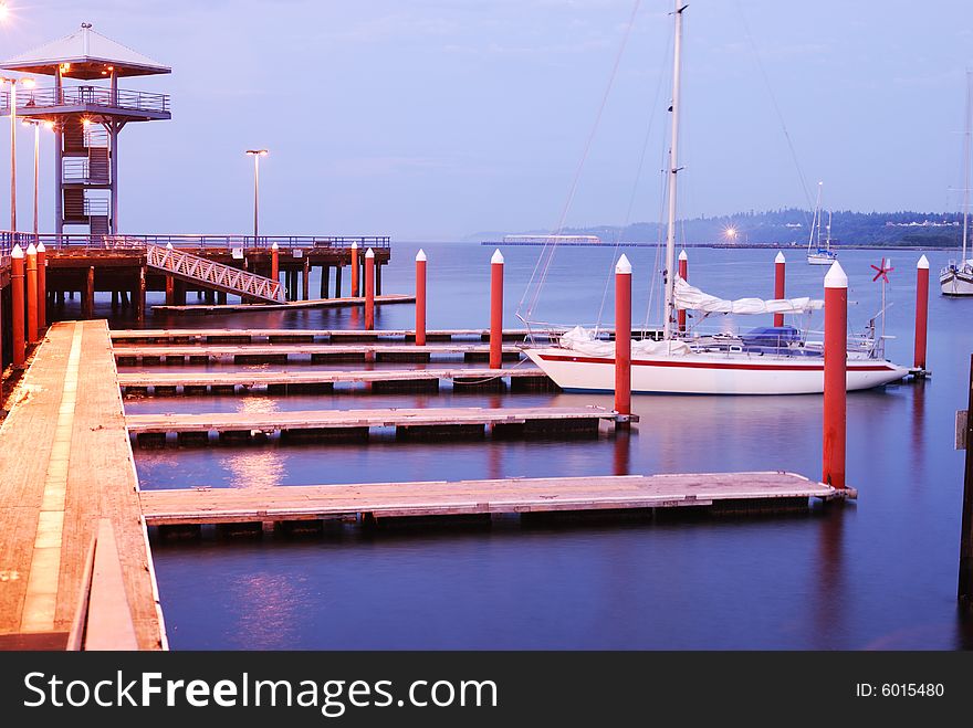 Harbour at Dusk