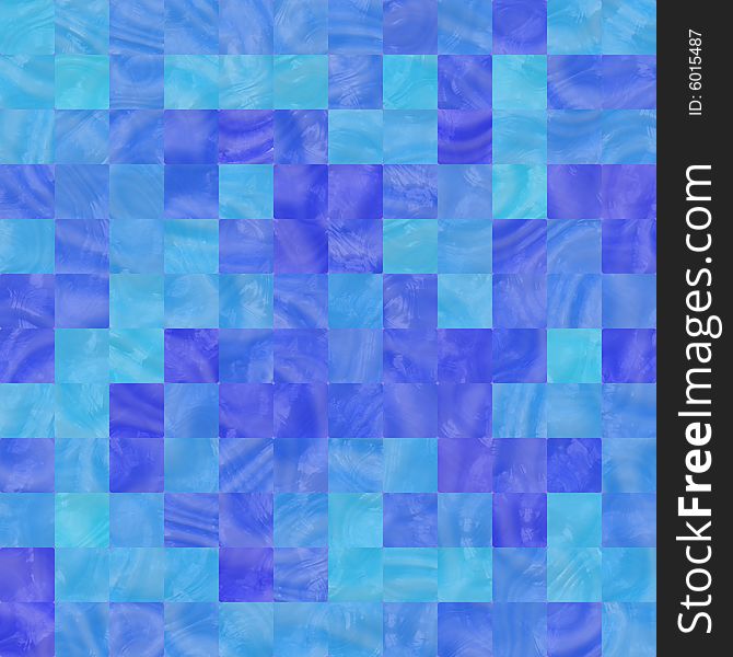 Seamless Blue Tiles