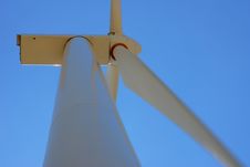Windmill View From The Low Royalty Free Stock Photo Windmill View From The Low Royalty Free Stock Photo