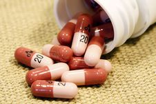 Bottle Of Pills Stock Photography Bottle Of Pills Stock Photography