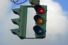 Red Traffic Light Royalty Free Stock Photos Red Traffic Light Royalty Free Stock Photos