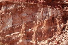 Sedimentary Layers Royalty Free Stock Photography Sedimentary Layers Royalty Free Stock Photography
