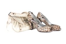 Beautiful Female Shoes From A Leather With Stock Photo Beautiful Female Shoes From A Leather With Stock Photo