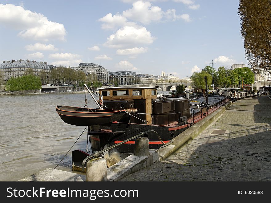 The landscape of paris france