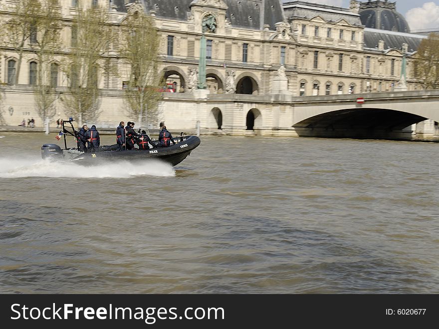 The landscape of paris france