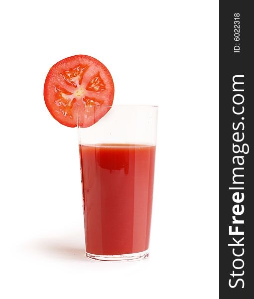 Glass of Tomato Juice