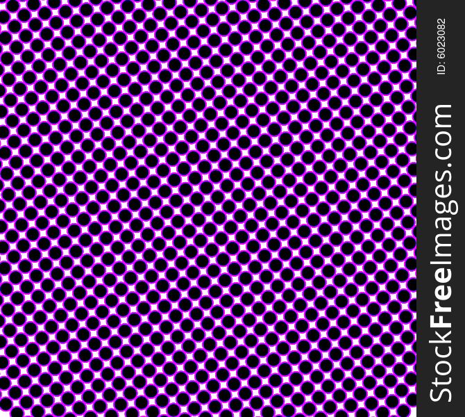 Purple Retro Dots