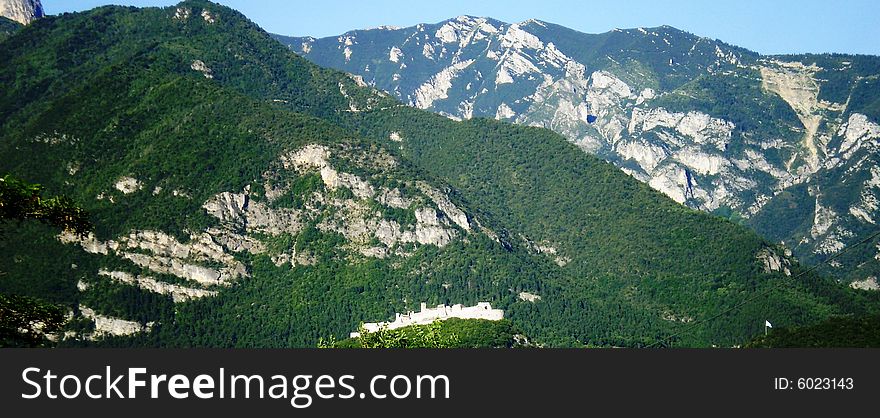 Castle beseno (trentino alto adige, Italy)