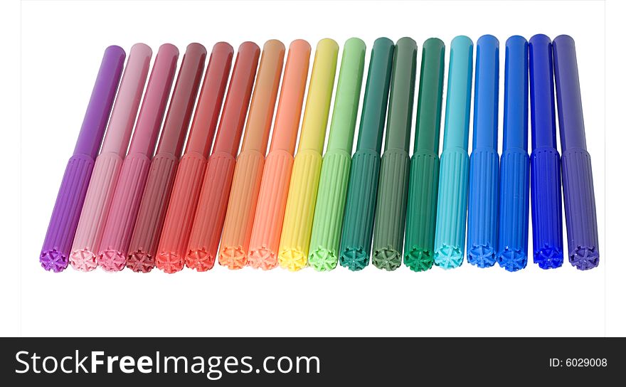 Felt-tip pens any colors