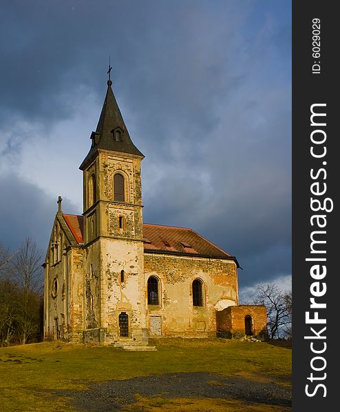 The small church in the Czech republic