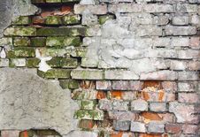 Old Brick Wall Stock Photography