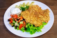 Meat Casserole With Vegetables On A Plate Stock Image Meat Casserole With Vegetables On A Plate Stock Image