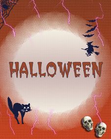 Halloween Frame Royalty Free Stock Photos Halloween Frame Royalty Free Stock Photos