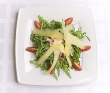 Salad With Cheese And Vegetables Stock Photo Salad With Cheese And Vegetables Stock Photo