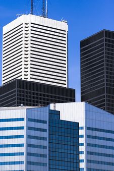 Buildings In Downtown Of Toronto Stock Image