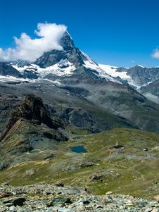 Monte Cervino (Matterhorn) Stock Image Monte Cervino (Matterhorn) Stock Image