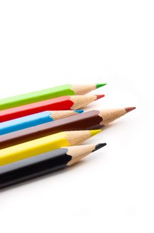 Colorful Pencils Royalty Free Stock Photos Colorful Pencils Royalty Free Stock Photos