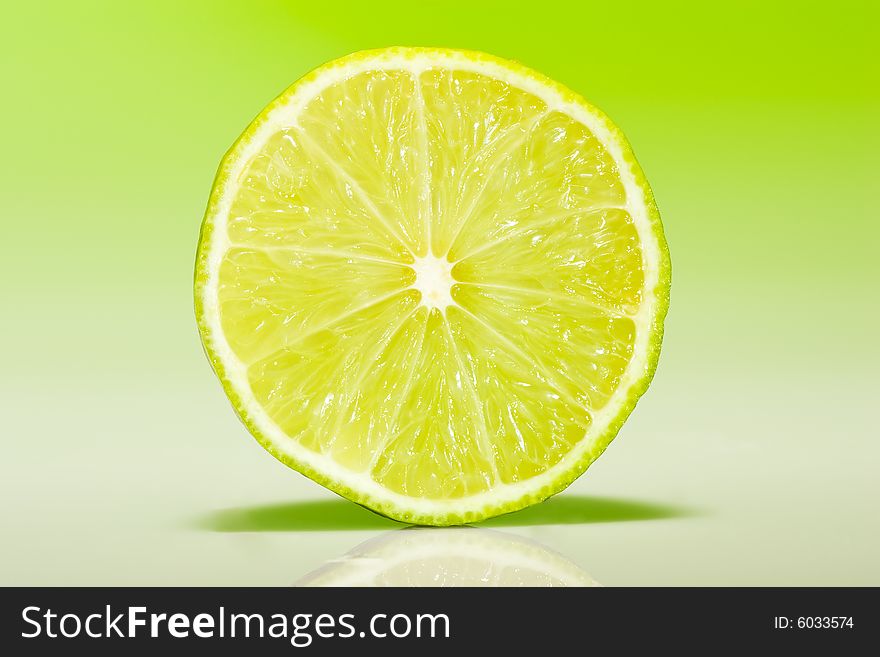 Fresh Sliced Lime