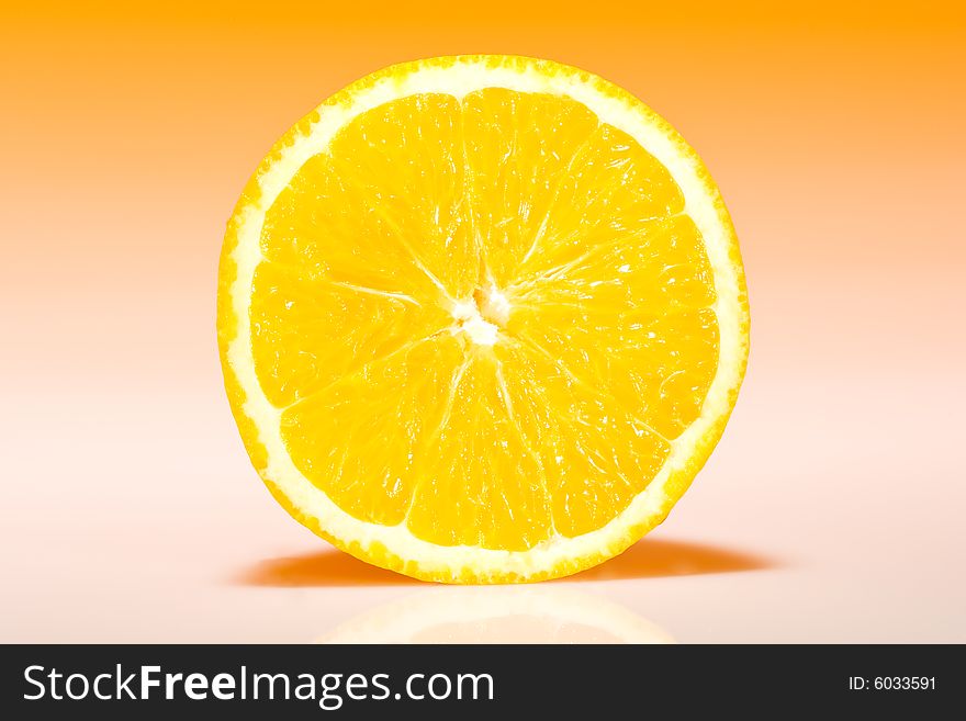 Fresh Sliced Orange