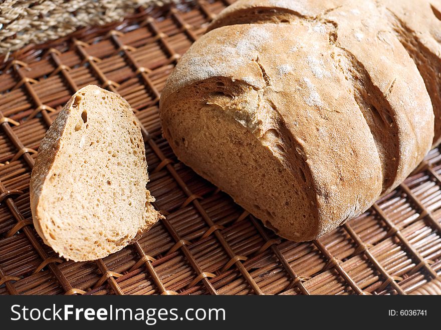 Homemade bread - symbol of my  childhood