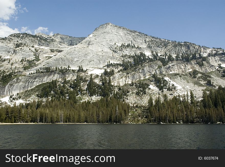 Tioga Lake in Yosemite National Park