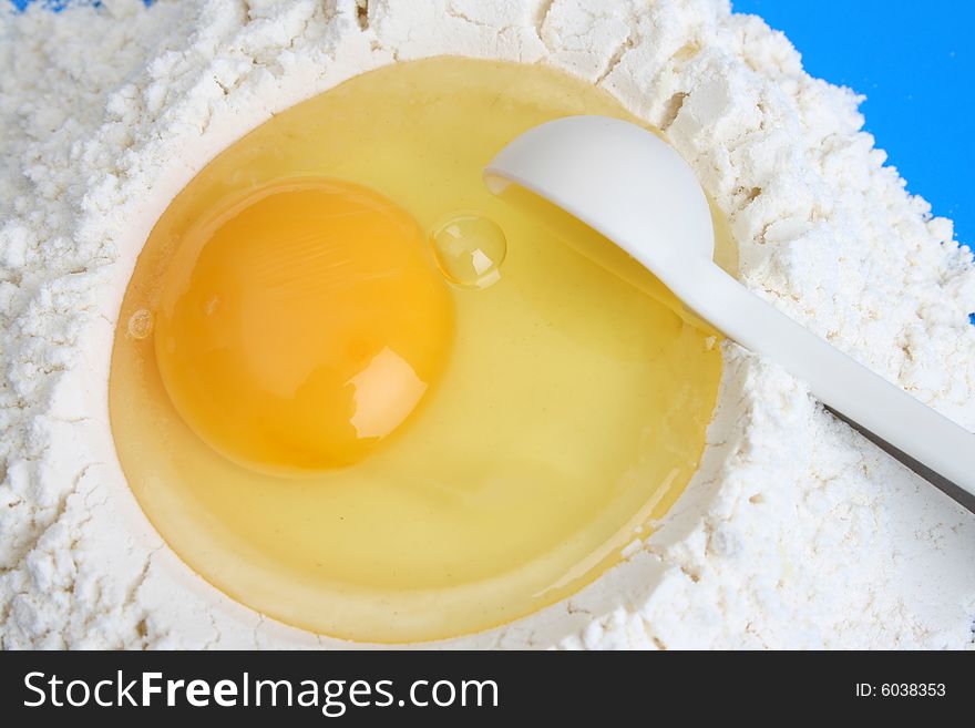 Egg And Flour