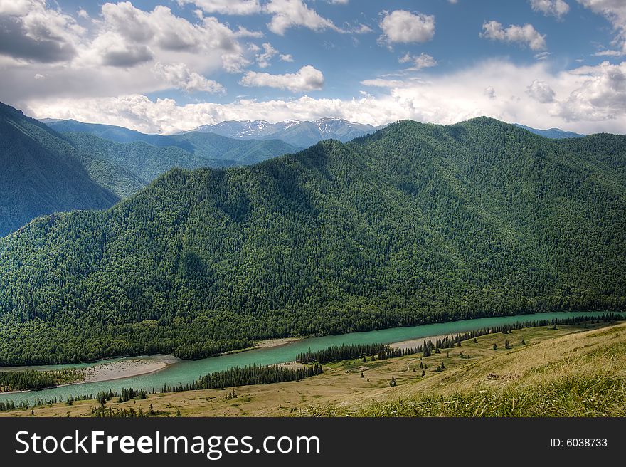 River In The Mountains