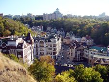 View Of Kiev Royalty Free Stock Image View Of Kiev Royalty Free Stock Image