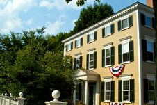 Classic Massachusetts Home Royalty Free Stock Photo Classic Massachusetts Home Royalty Free Stock Photo