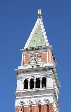 Venice Bell Tower Royalty Free Stock Image Venice Bell Tower Royalty Free Stock Image