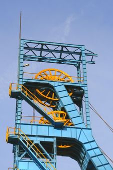Old Coal Mine Shaft Royalty Free Stock Image Old Coal Mine Shaft Royalty Free Stock Image