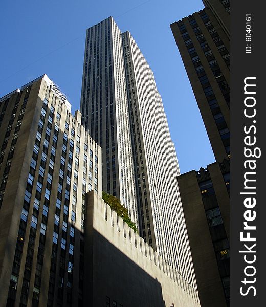 New York skyscraper on fifth avenue