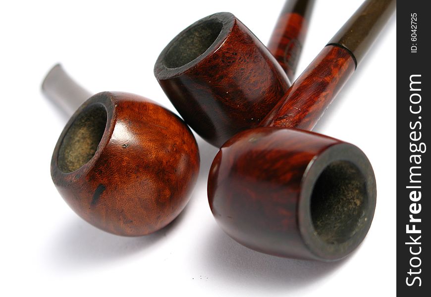 Many Elegant Wood Pipe