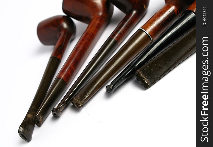 Many Elegant Wood Pipe