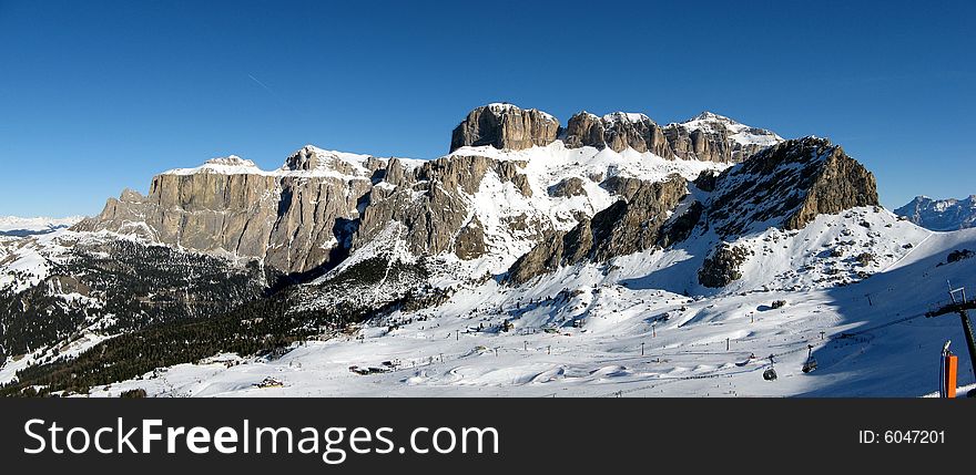 Cervinia area - Matterhorn mountain - Italia