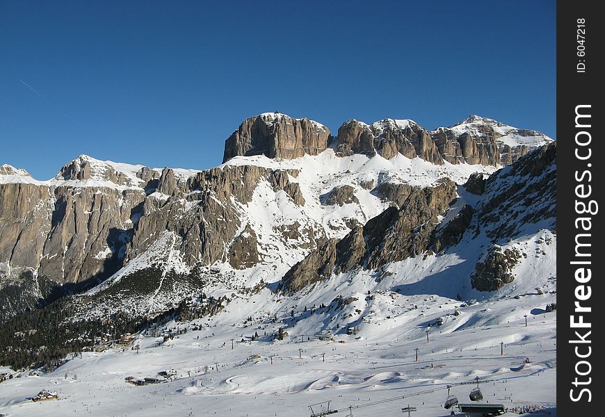 Cervinia area - Matterhorn mountain - Italia