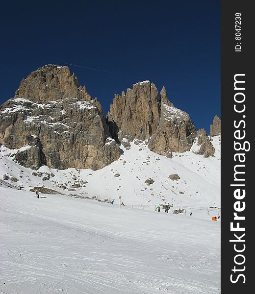 Cervinia area - Matterhorn mountain - Italia