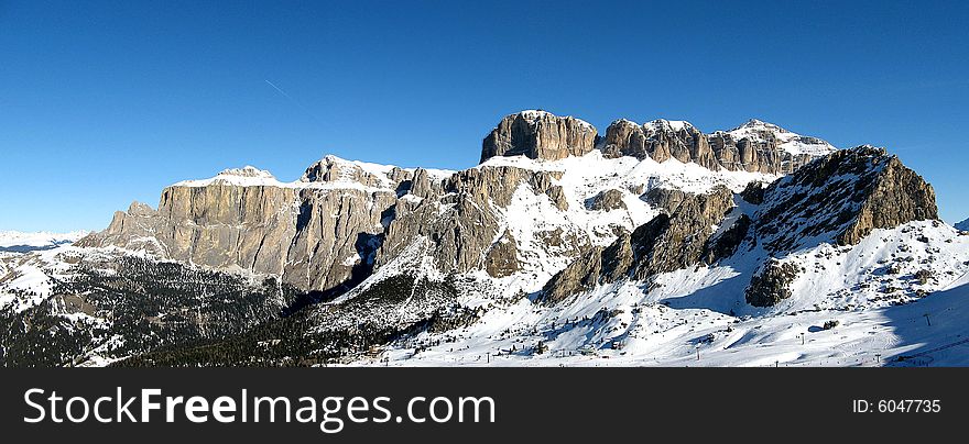 Cervinia area - Matterhorn mountain - Italia