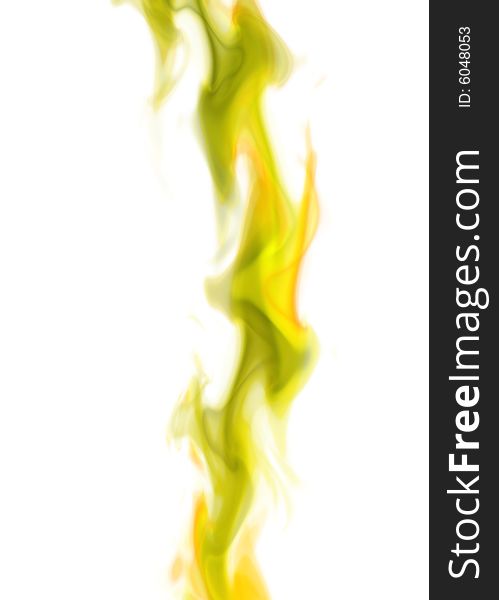 Computer generated abstract toxic smoke