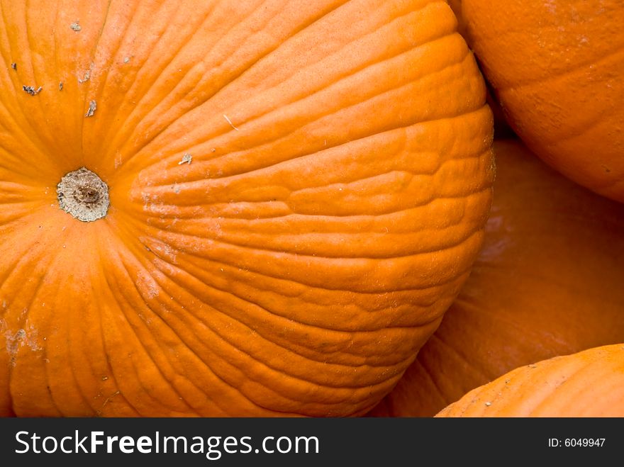 Piles of pumpkins